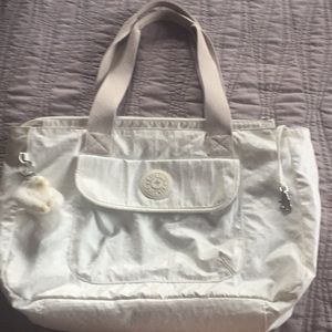 Kipling bag white
